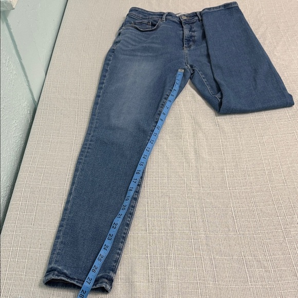 LOFT Women's Skinny Jeans in Blue - Picture 2 of 2
